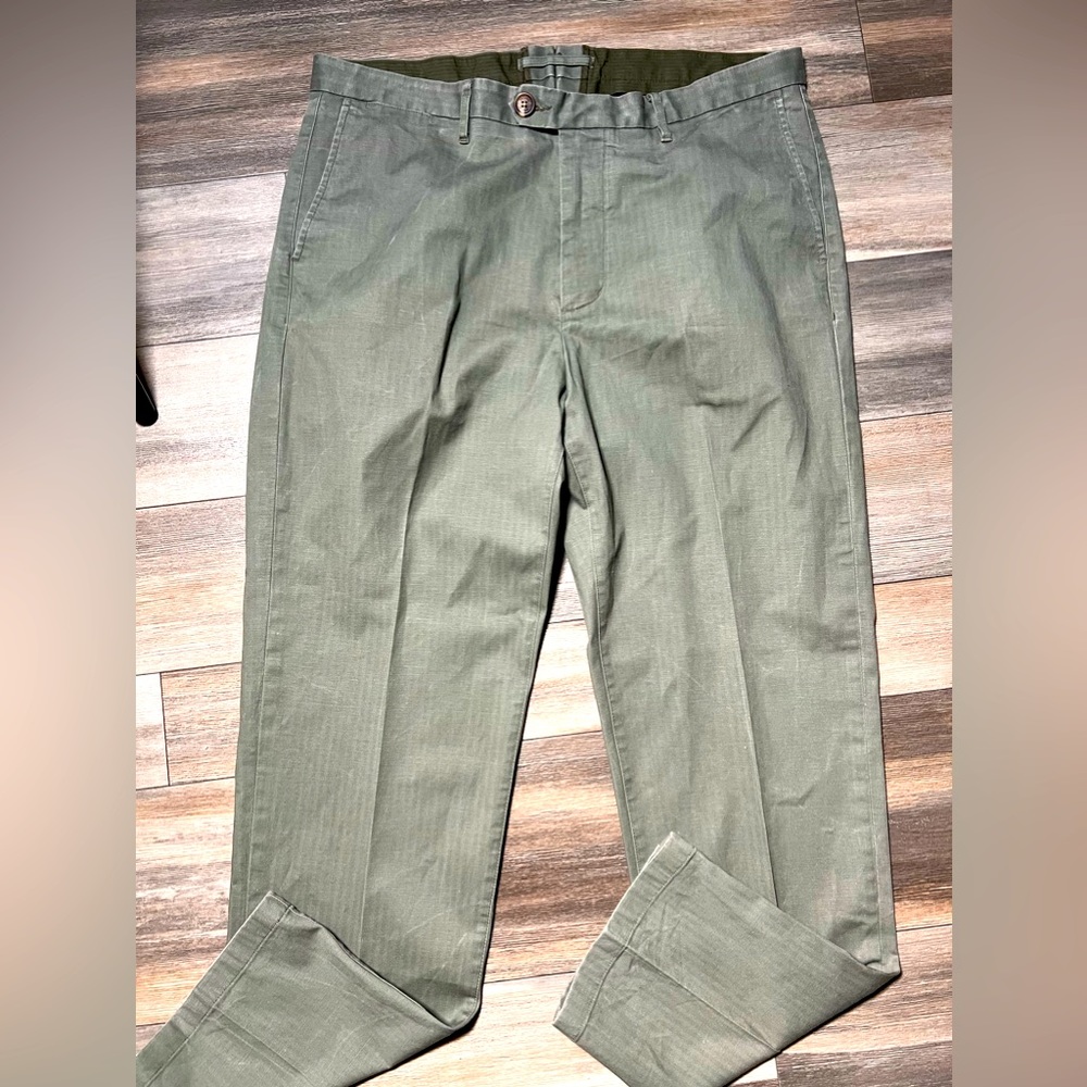 Proper Cloth Men's Green Pants